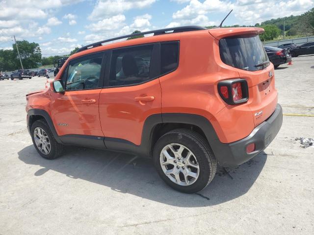  JEEP RENEGADE 2016 Pomarańczowy