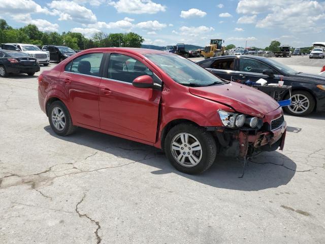  CHEVROLET SONIC 2015 Red
