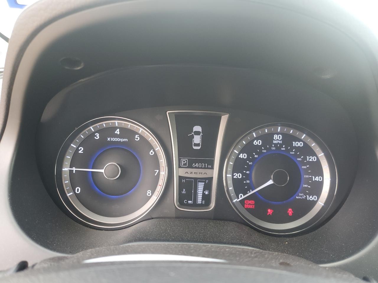 2012 Hyundai Azera Gls VIN: KMHFH4JG5CA155370 Lot: 55601835
