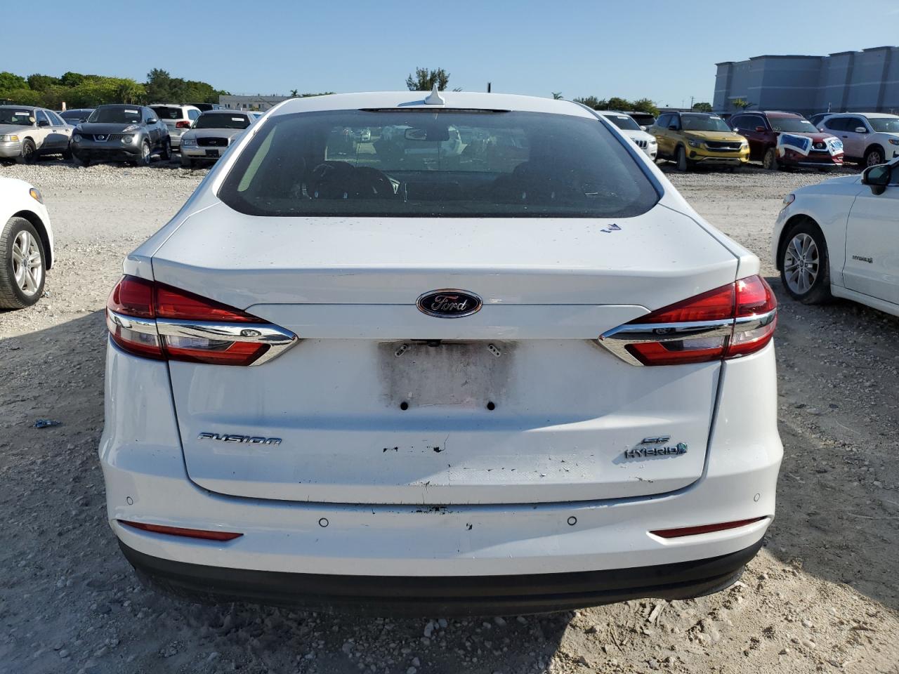 2019 Ford Fusion Se VIN: 3FA6P0LU7KR124814 Lot: 54039355