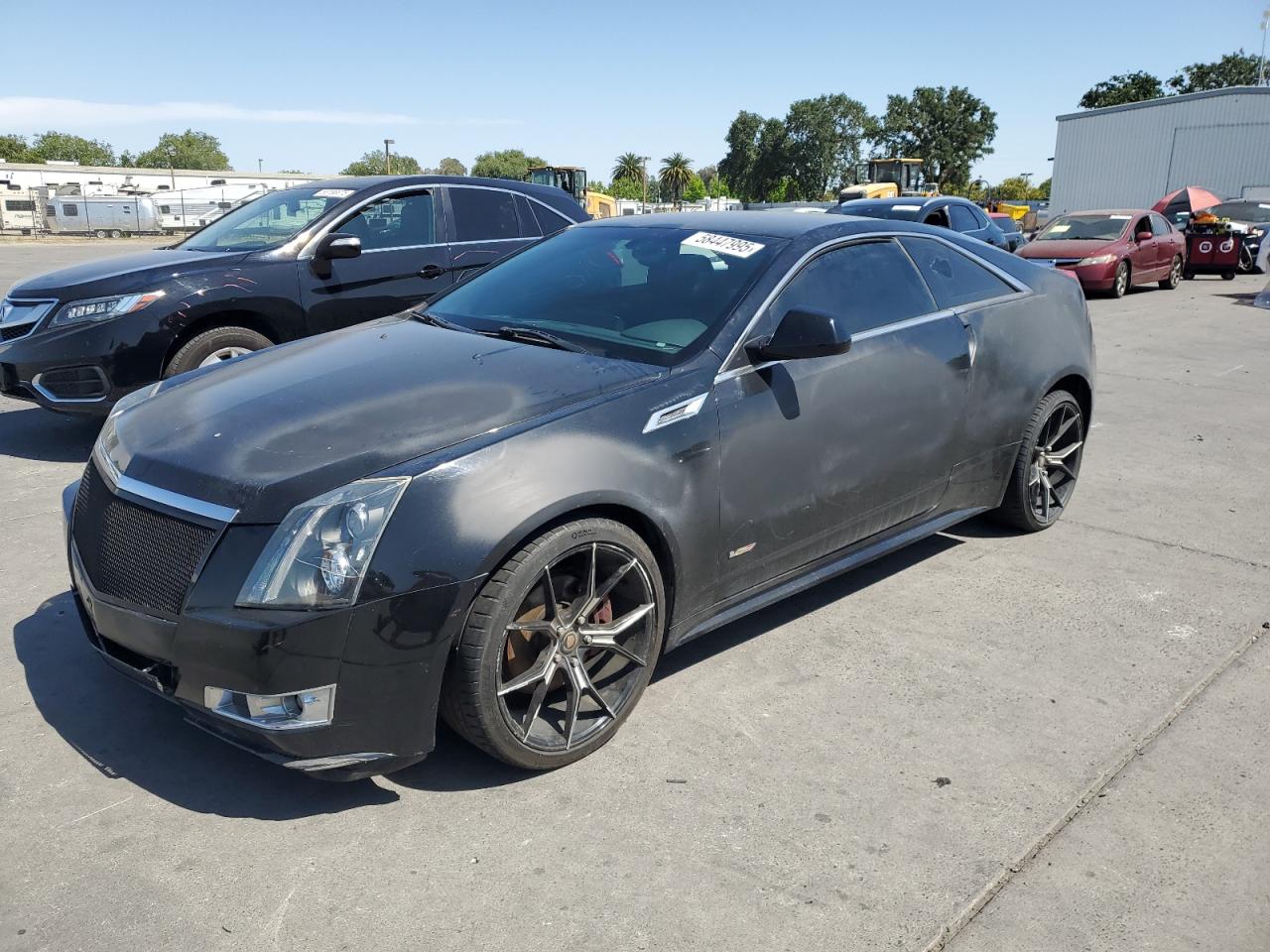 2014 Cadillac Cts Performance Collection na sprzedaż w Sacramento, CA - Front End