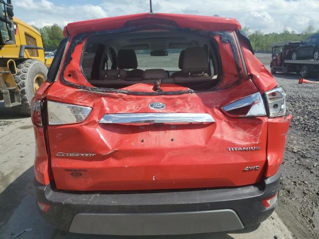  FORD ECOSPORT 2019 Czerwony
