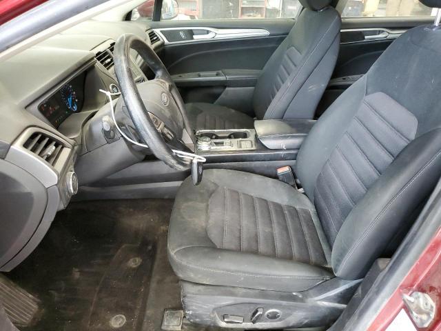 FORD FUSION 2018 Czerwony