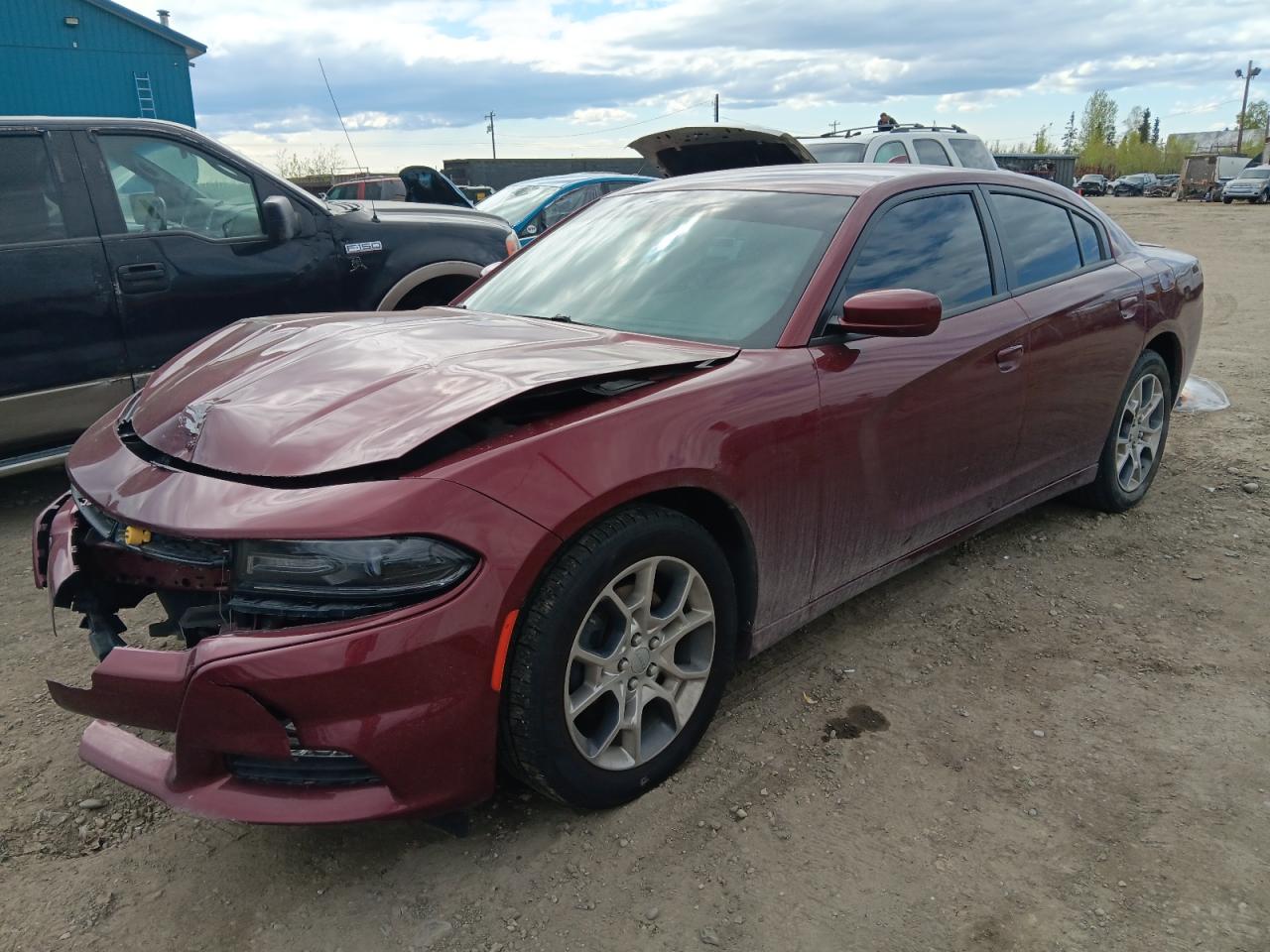 2017 Dodge Charger Sxt zu verkaufen in Anchorage, AK - Front End