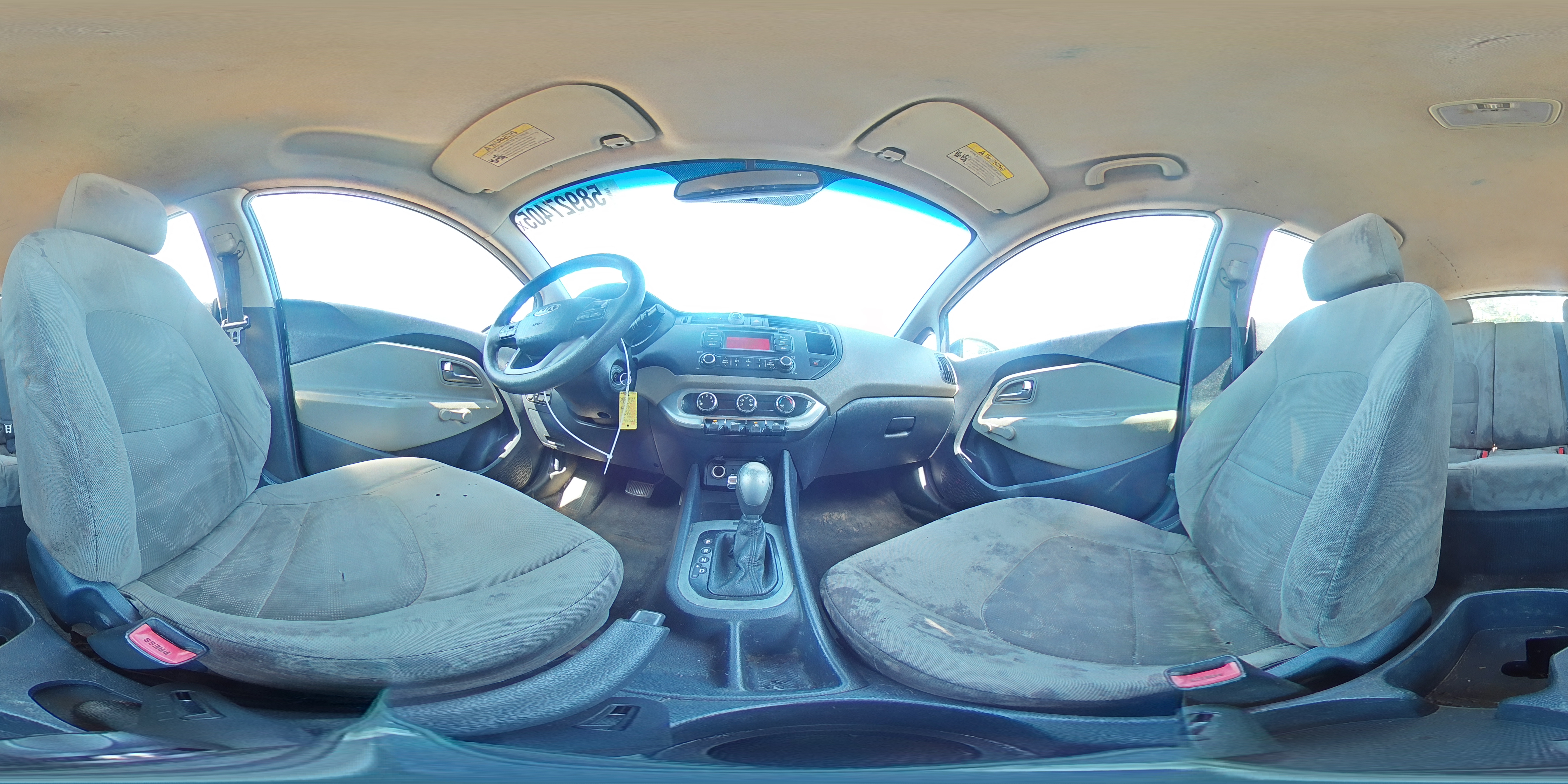 2015 Kia Rio Lx VIN: KNADM5A33F6441233 Lot: 58927405