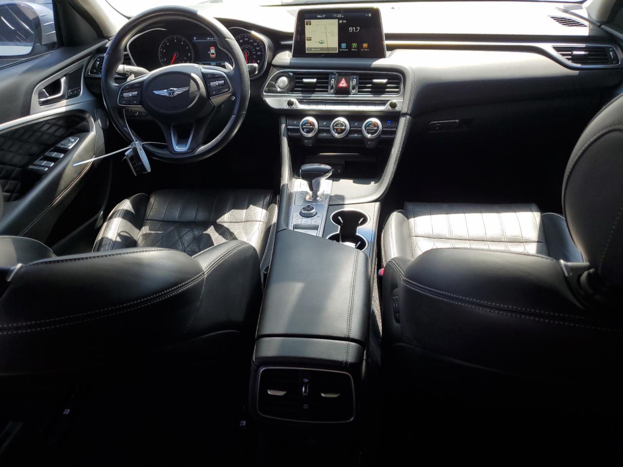 2019 Genesis G70 Prestige VIN: KMTG44LA4KU034664 Lot: 57148355