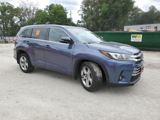  TOYOTA HIGHLANDER 2017 Granatowy