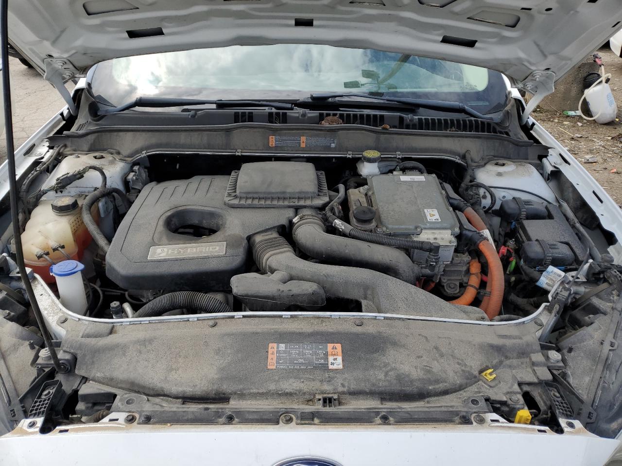 2019 Ford Fusion Se VIN: 3FA6P0LU8KR124837 Lot: 54030055