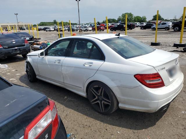  MERCEDES-BENZ C-CLASS 2013 Biały
