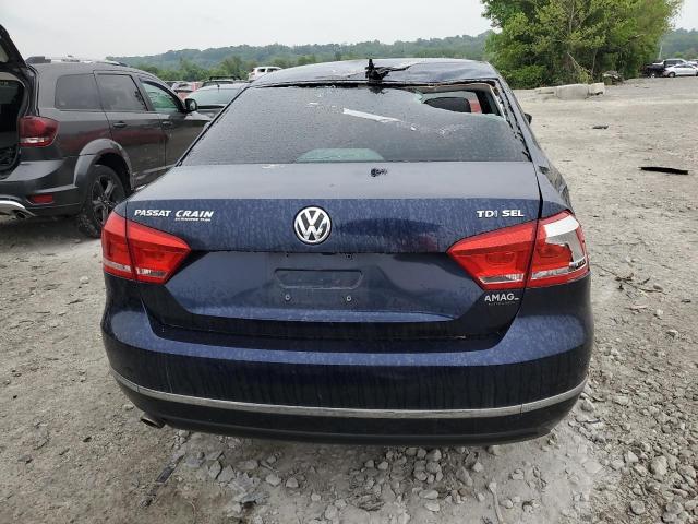  VOLKSWAGEN PASSAT 2015 Blue