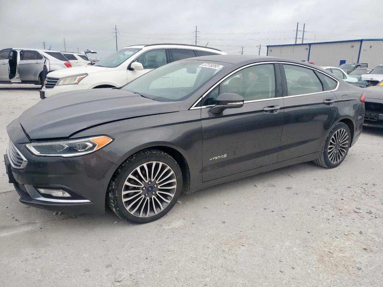 2017 Ford Fusion Titanium Hev zu verkaufen in Haslet, TX - Front End