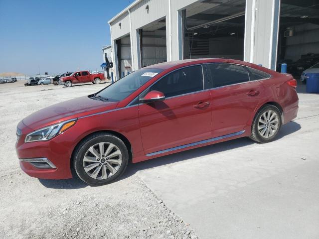 Седаны HYUNDAI SONATA 2016 Бордовый