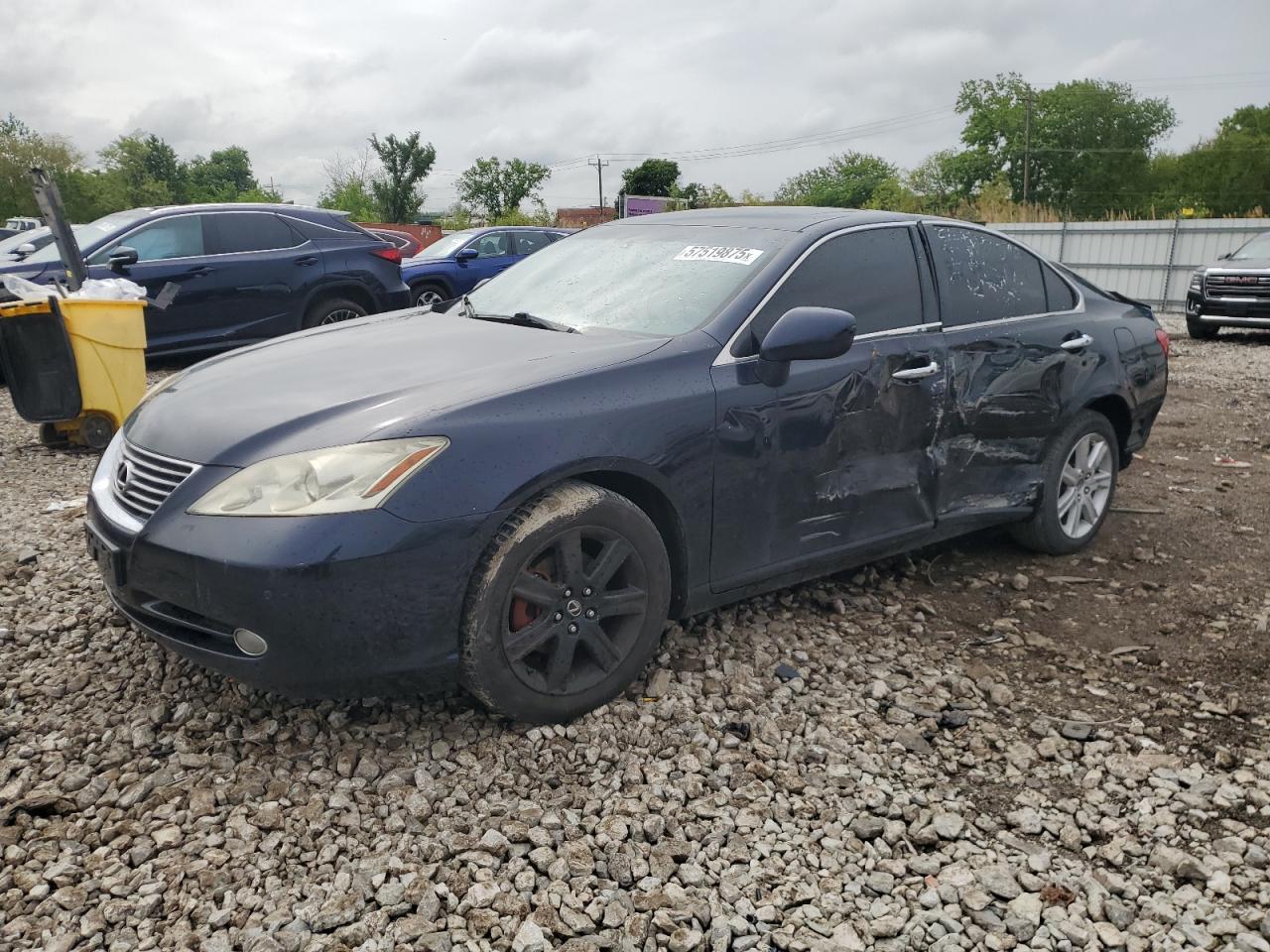 2007 Lexus Es 350 იყიდება Chicago Heights-ში, IL - Side