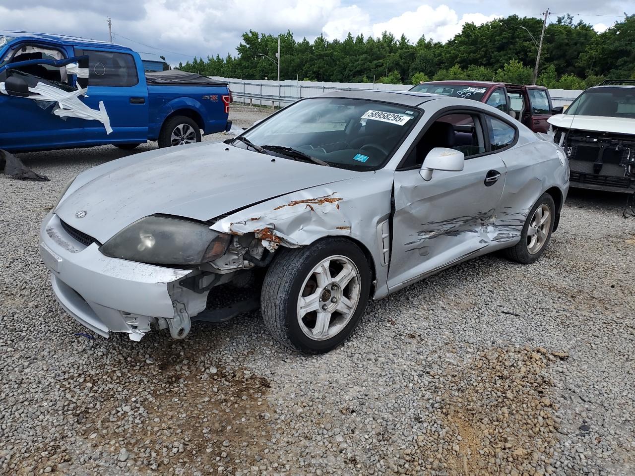 2005 Hyundai Tiburon na sprzedaż w Memphis, TN - Front End