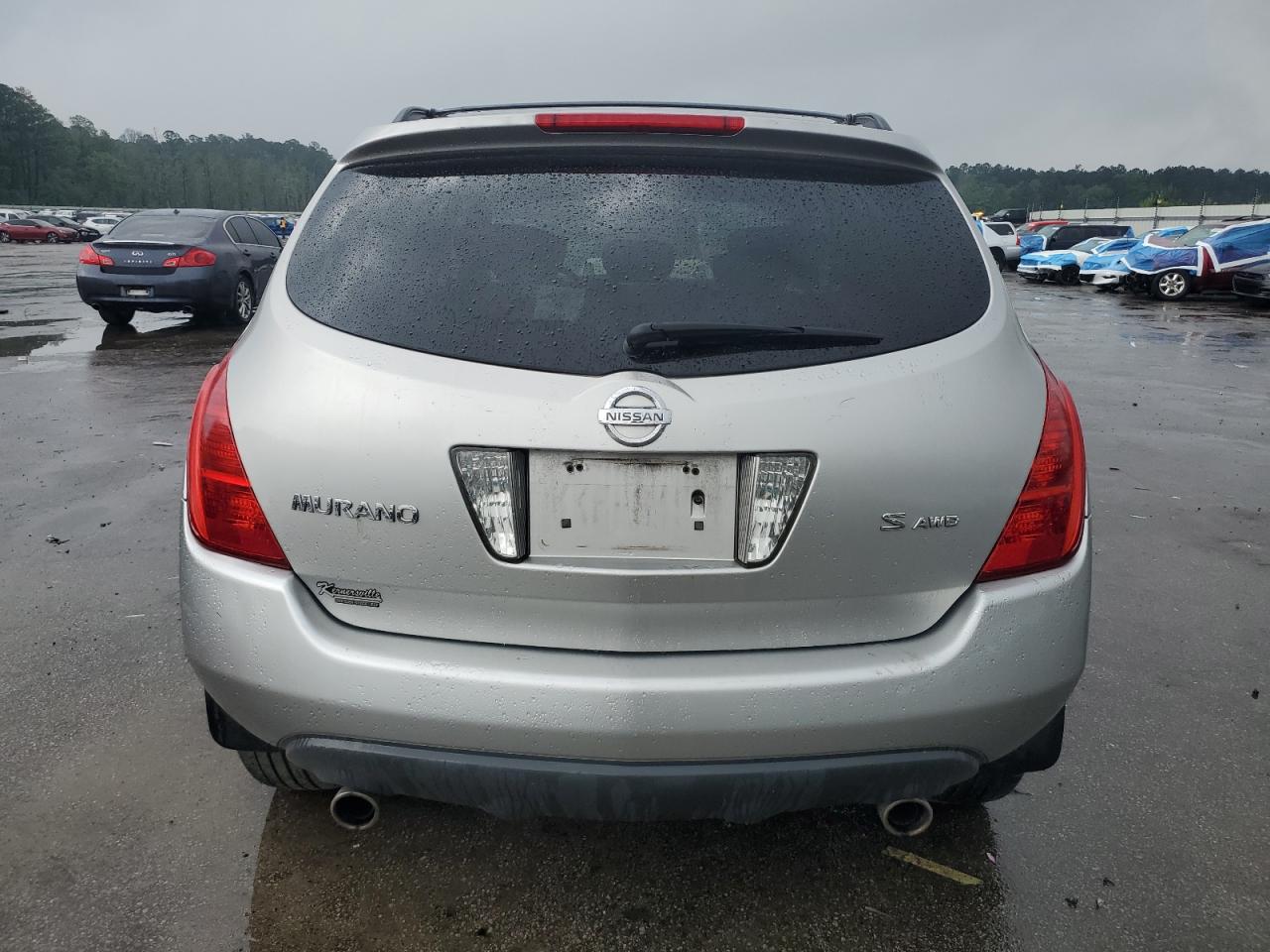 2005 Nissan Murano Sl VIN: JN8AZ08W15W411550 Lot: 56047875