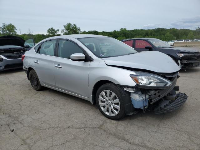  NISSAN SENTRA 2017 Silver