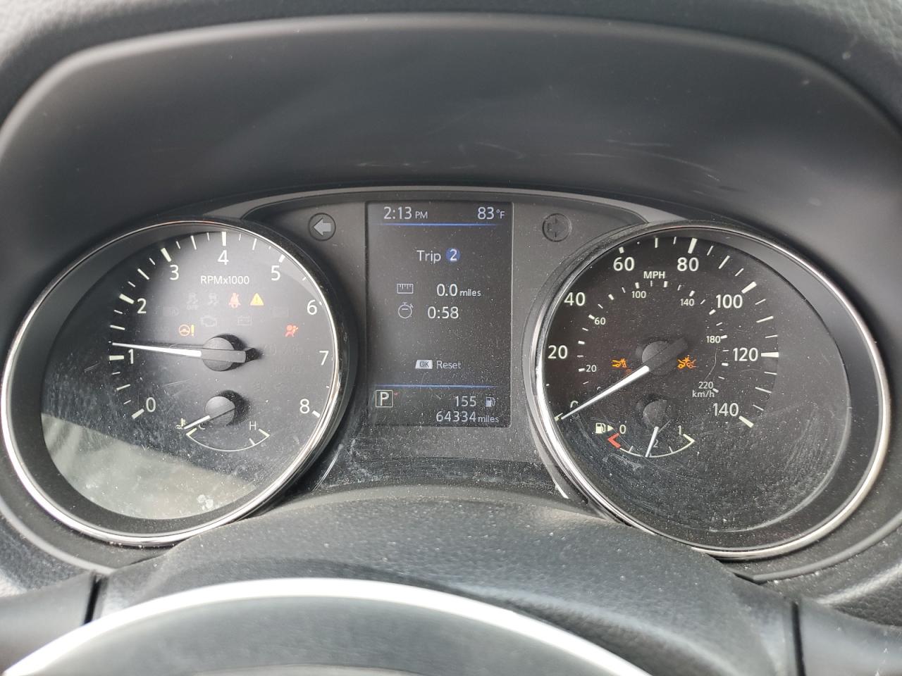 2020 Nissan Rogue S VIN: KNMAT2MT1LP524443 Lot: 57047205