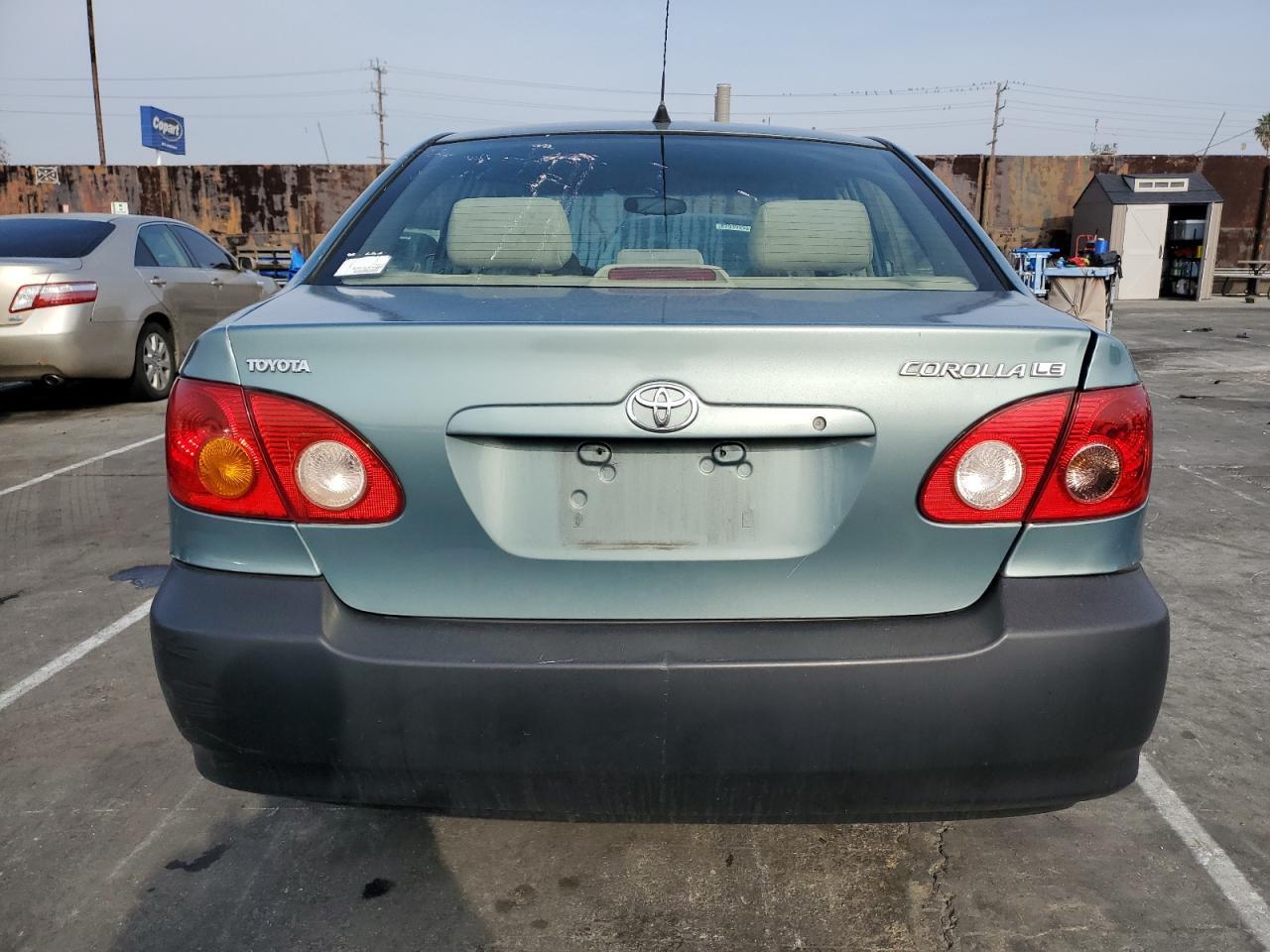 2006 Toyota Corolla Ce VIN: 2T1BR32E66C660387 Lot: 57684035