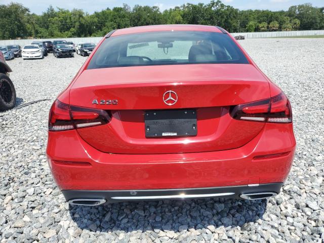  MERCEDES-BENZ A-CLASS 2020 Czerwony