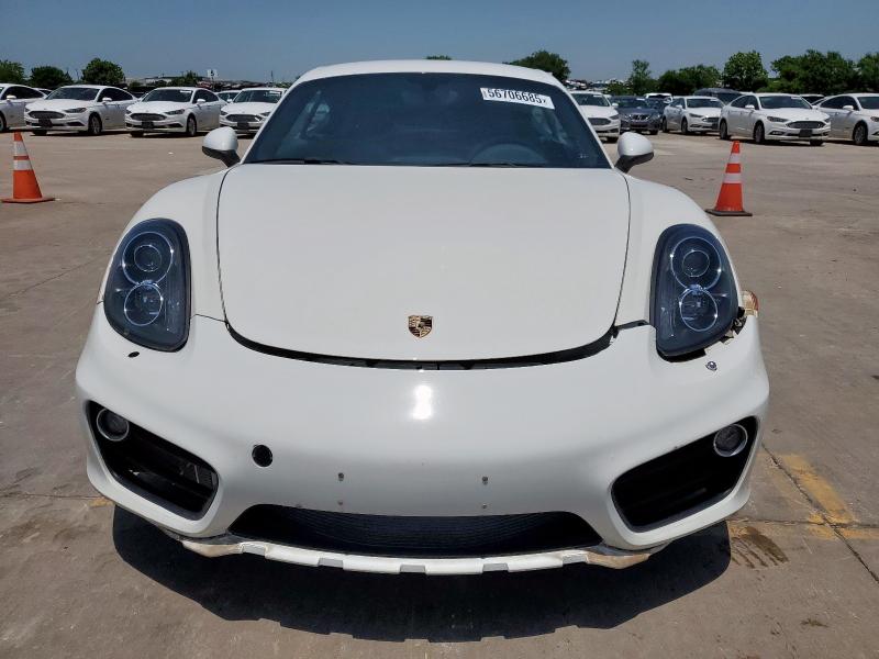 Coupet PORSCHE CAYMAN 2014 Biały