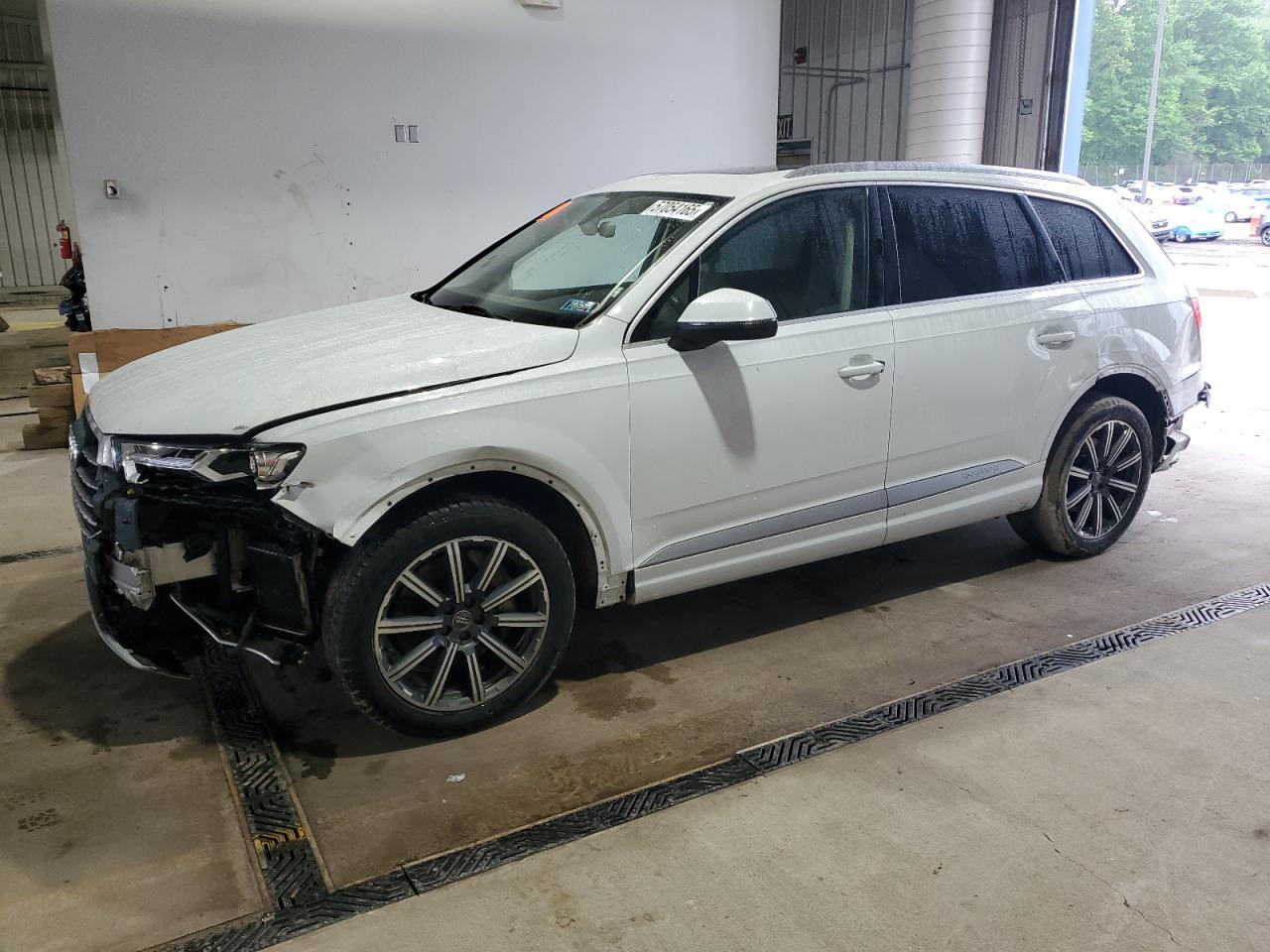 2017 Audi Q7 Premium VIN: WA1AAAF74HD005633 Lot: 57054165