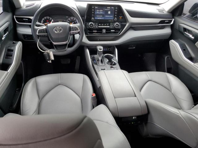  TOYOTA HIGHLANDER 2022 Чорний