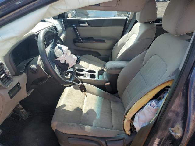  KIA SPORTAGE 2017 Granatowy