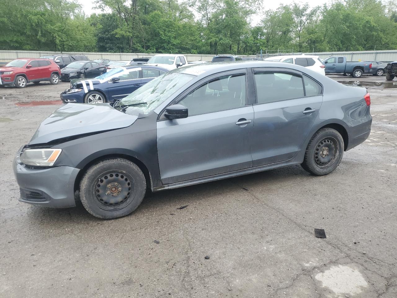 2013 Volkswagen Jetta Base на продаже в Ellwood City, PA - Front End