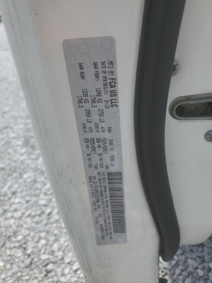2016 Dodge Journey Se VIN: 3C4PDCAB5GT215584 Lot: 57267055