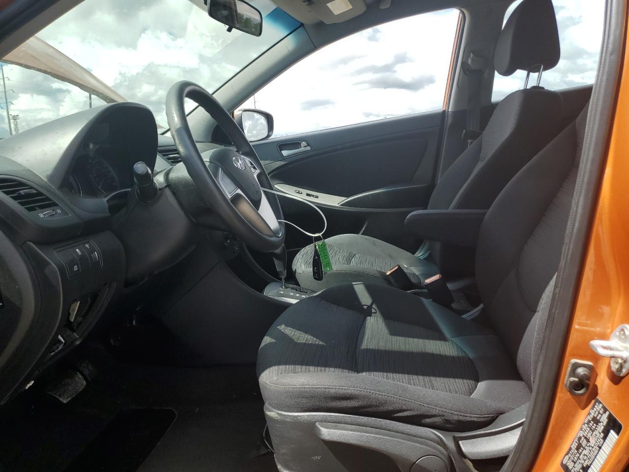2017 Hyundai Accent Se VIN: KMHCT5AE9HU324298 Lot: 56727145