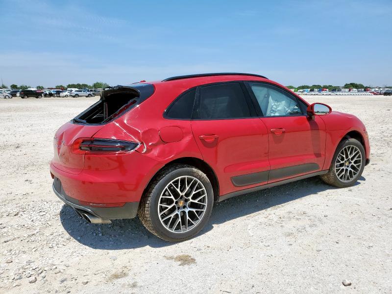  PORSCHE MACAN 2017 Red