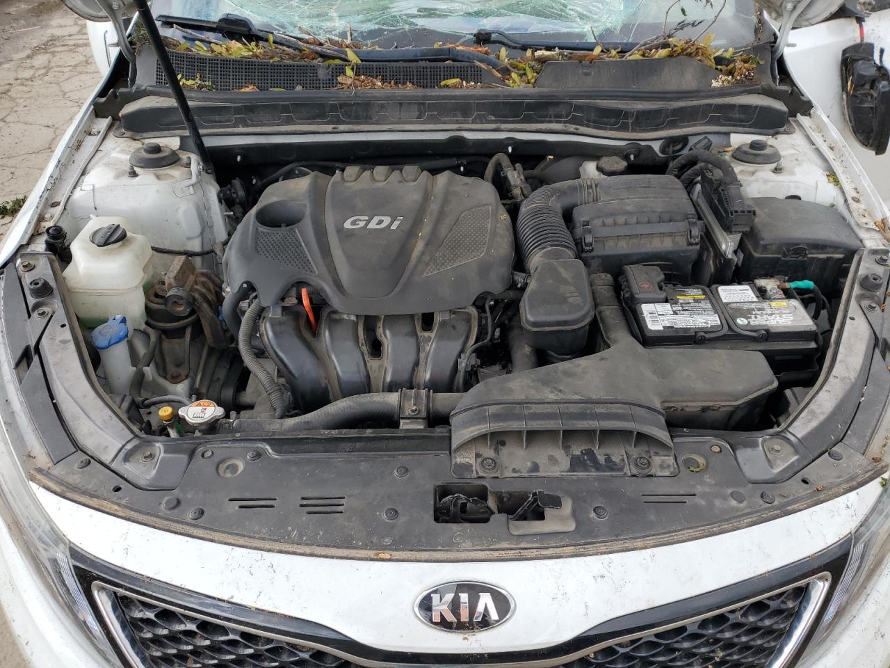 2014 Kia Optima Lx VIN: 5XXGM4A71EG341578 Lot: 55217865