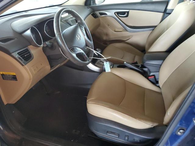  HYUNDAI ELANTRA 2013 Blue