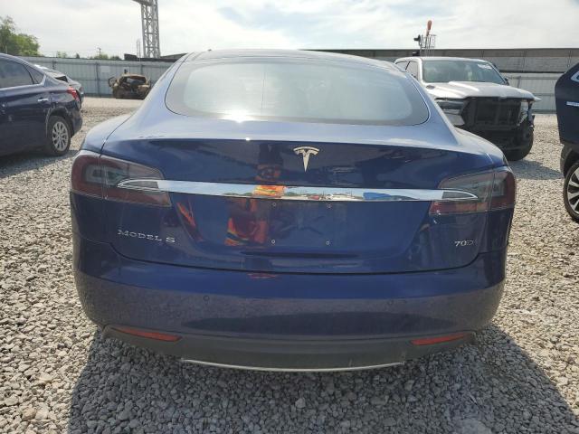  TESLA MODEL S 2015 Blue