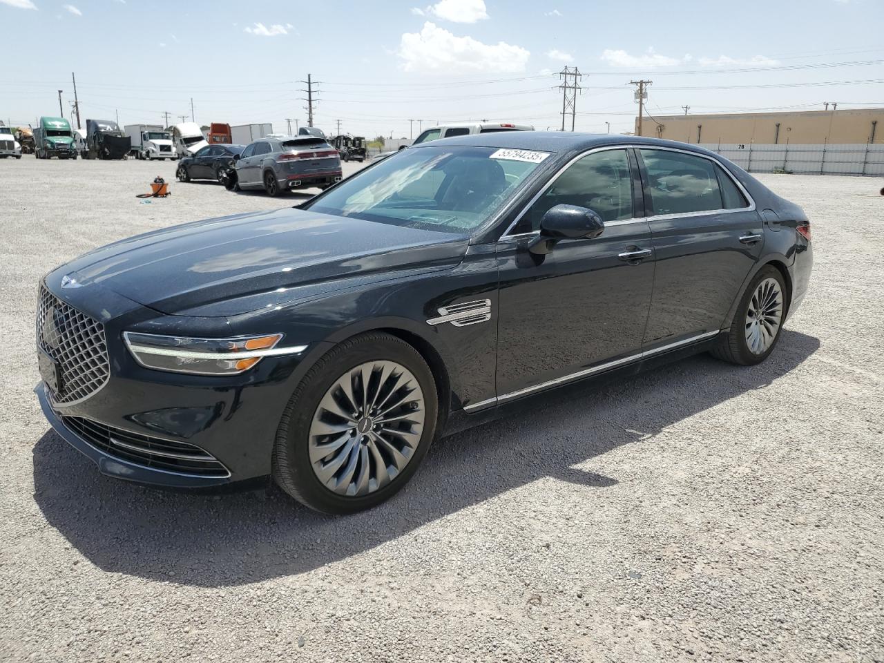 2020 Genesis G90 Ultimate იყიდება Anthony-ში, TX - Minor Dent/Scratches