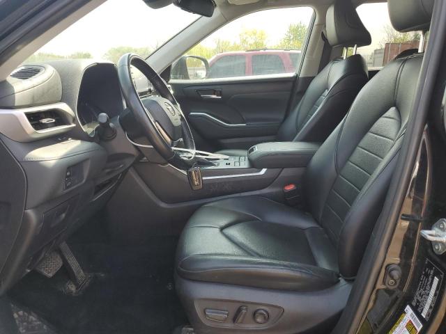  TOYOTA HIGHLANDER 2021 Czarny