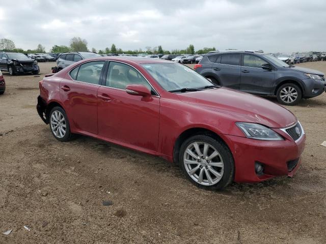  LEXUS IS 2012 Czerwony