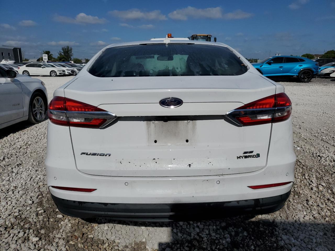 2019 Ford Fusion Se VIN: 3FA6P0LU5KR124911 Lot: 55083965