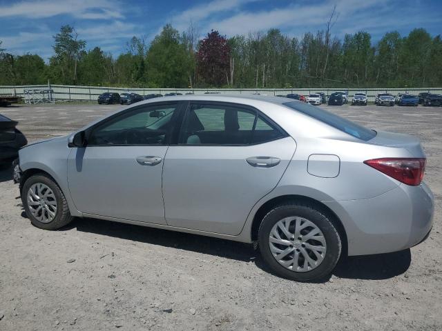  TOYOTA COROLLA 2018 Серебристый