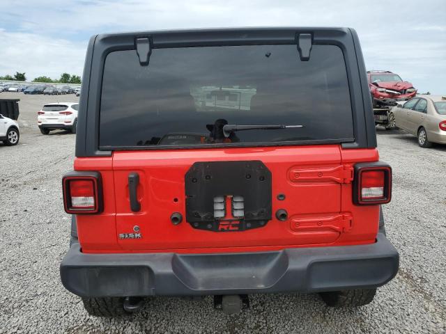  JEEP WRANGLER 2018 Червоний