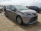2021 Toyota Sienna Xle للبيع في Elgin، IL - Rear End