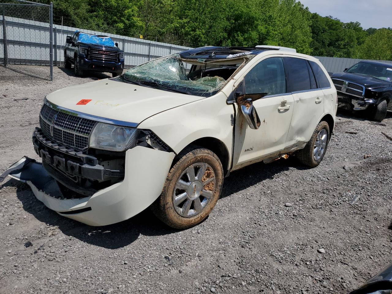 2008 Lincoln Mkx zu verkaufen in Hurricane, WV - Rollover