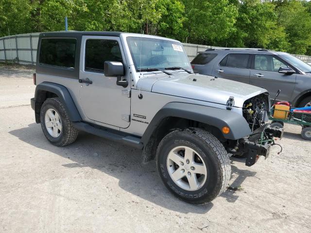  JEEP WRANGLER 2016 Srebrny