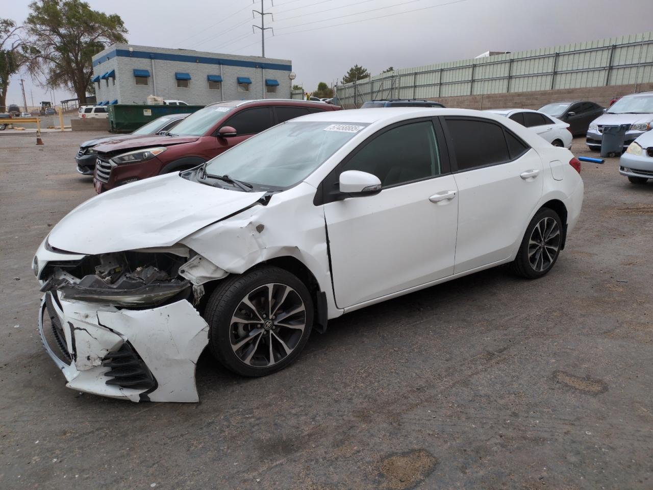2019 Toyota Corolla L   de vânzare în Albuquerque, NM - Front End