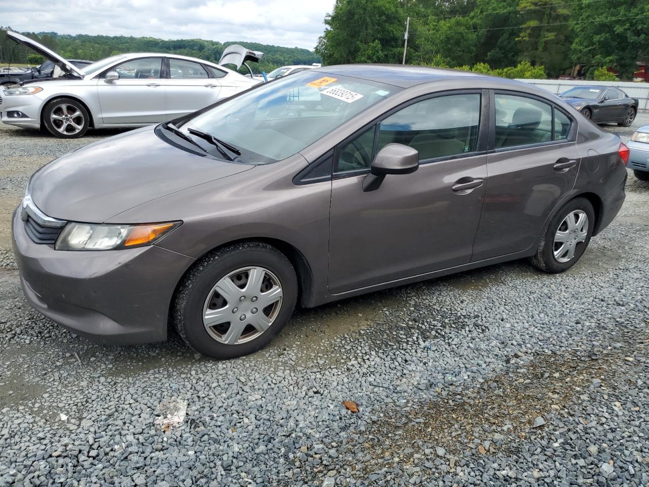 2012 Honda Civic Lx for Sale in Concord, NC - Side