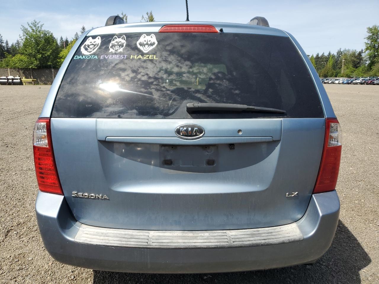 2009 Kia Sedona Ex VIN: KNDMB233296279037 Lot: 56000415