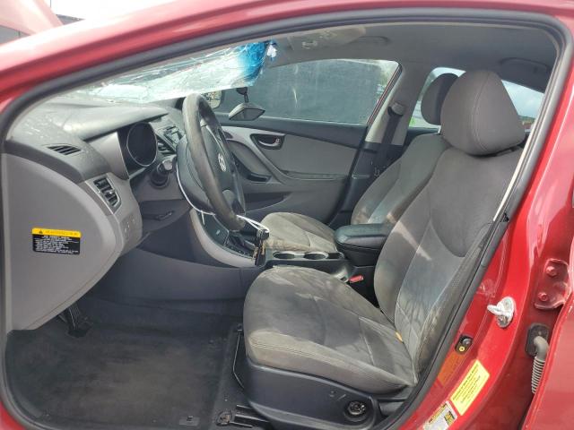  HYUNDAI ELANTRA 2015 Red
