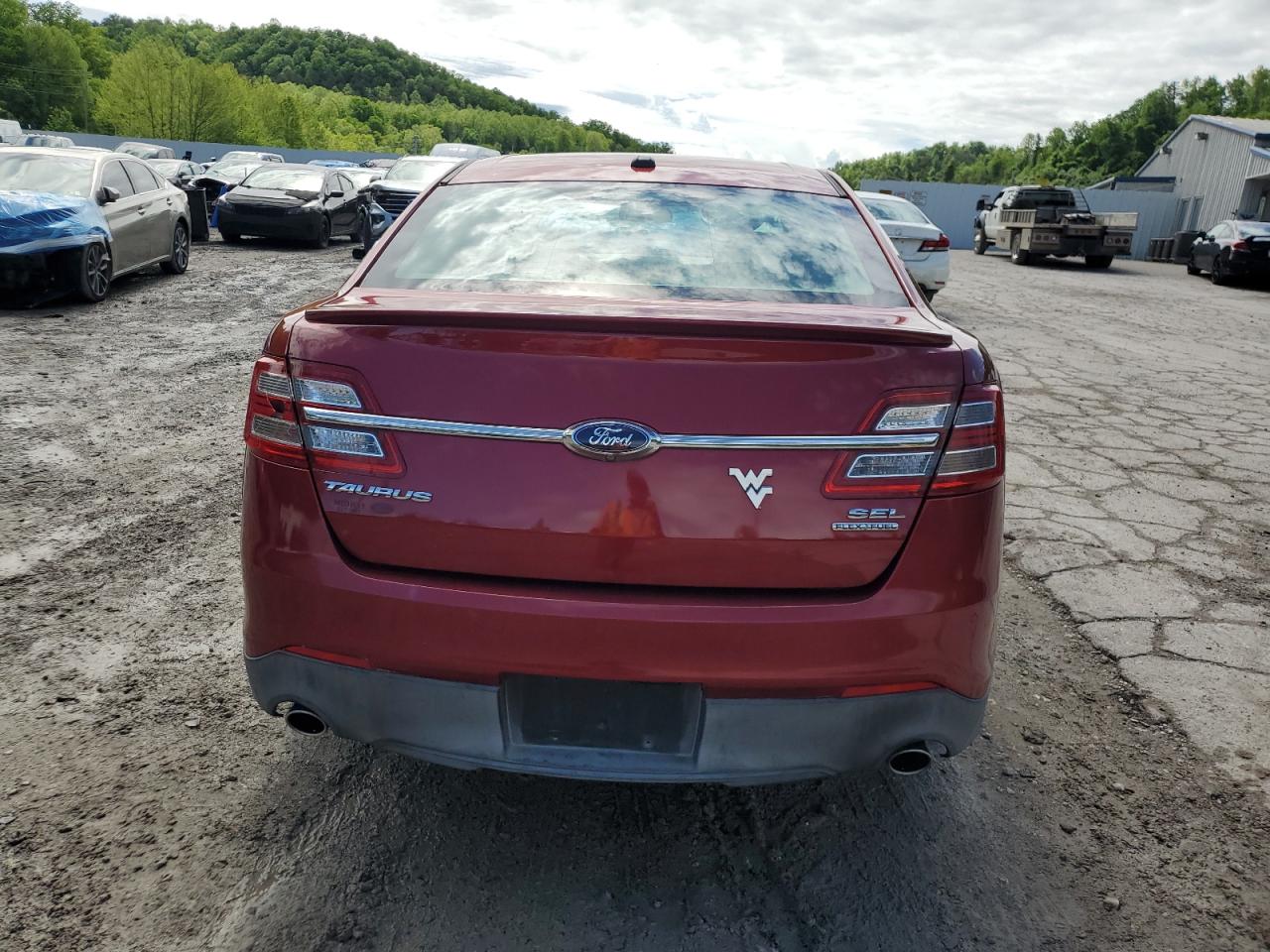 2014 Ford Taurus Sel VIN: 1FAHP2E82EG117110 Lot: 55986095