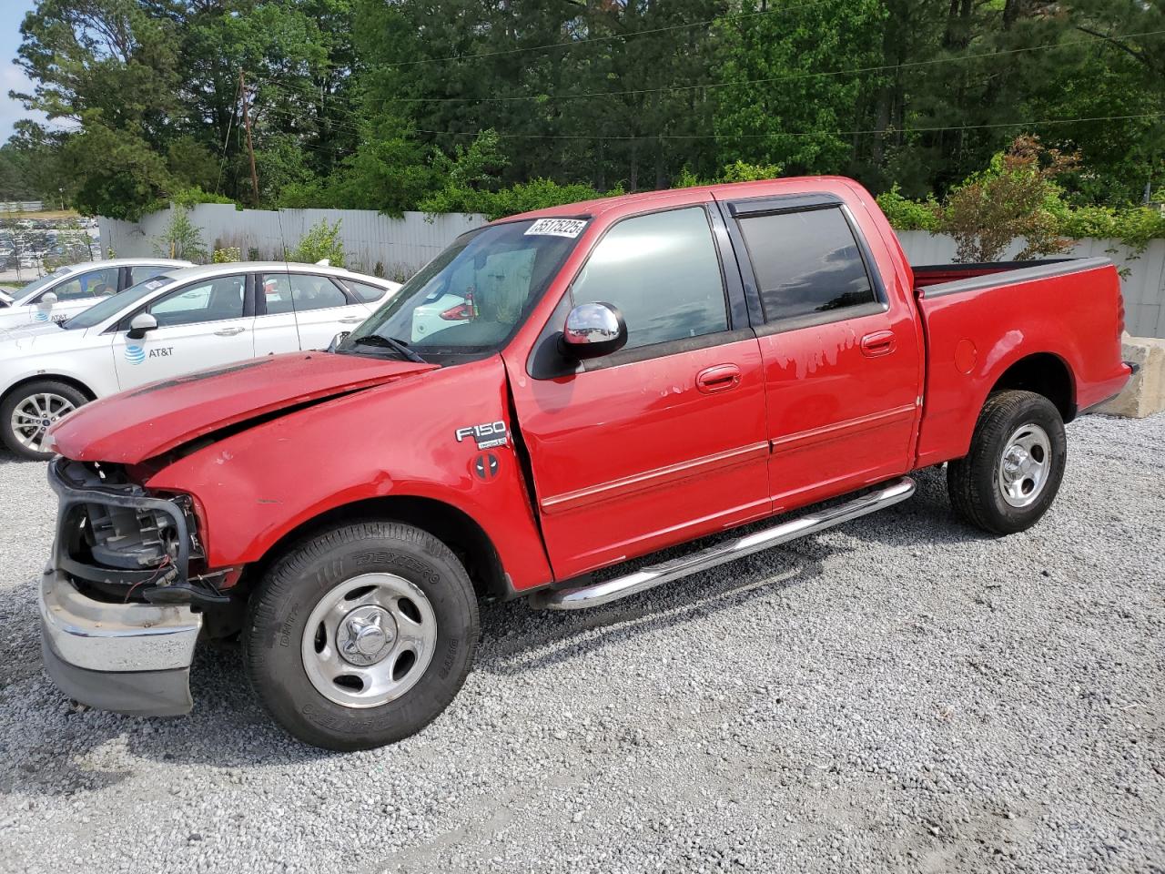 2001 Ford F150 Supercrew en Venta en Fairburn, GA - Front End