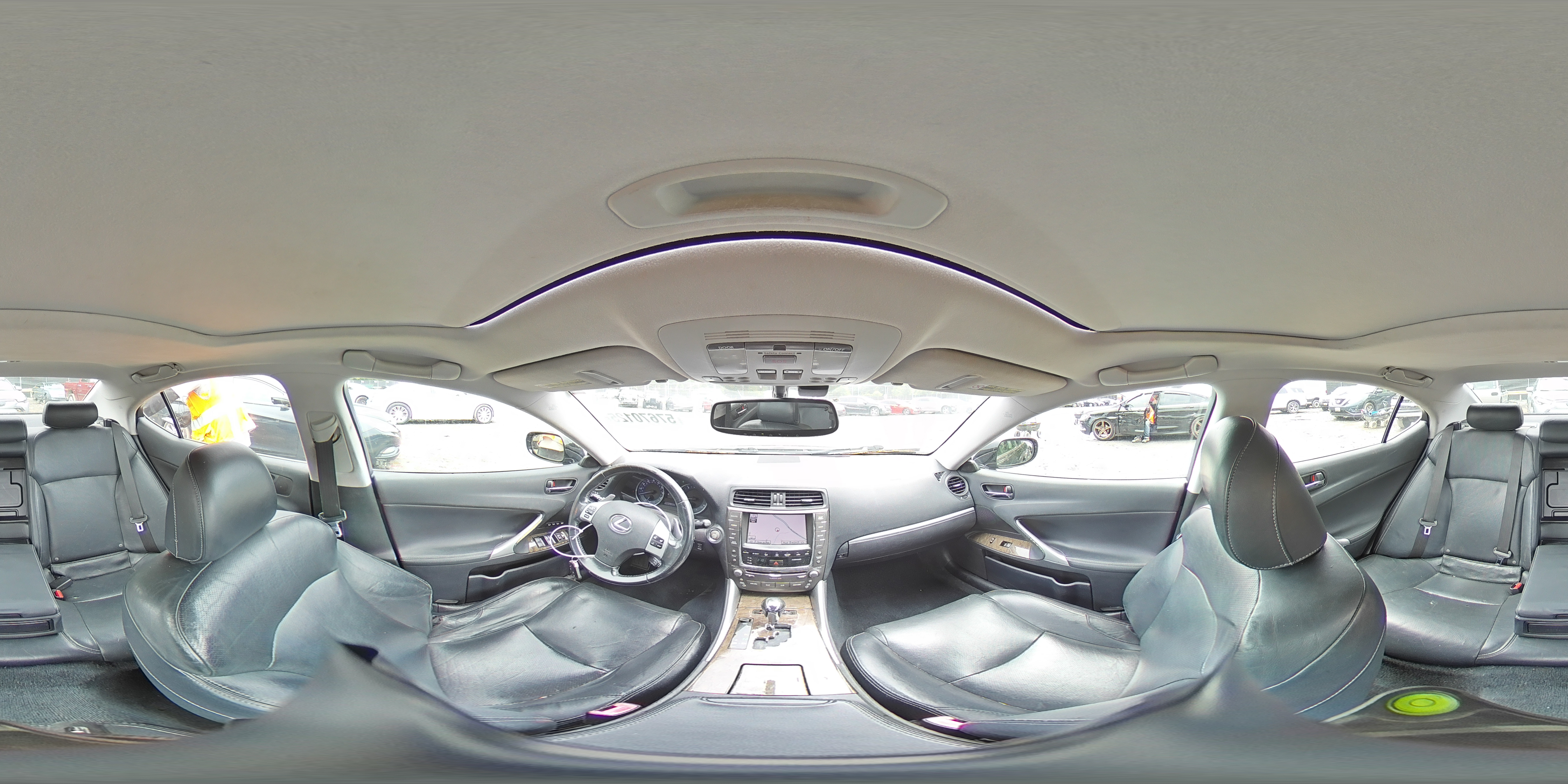 2011 Lexus Is 250 VIN: JTHCF5C26B5048581 Lot: 57670125